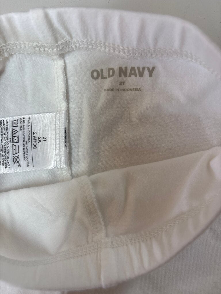 Old Navy White Toddler Shorts