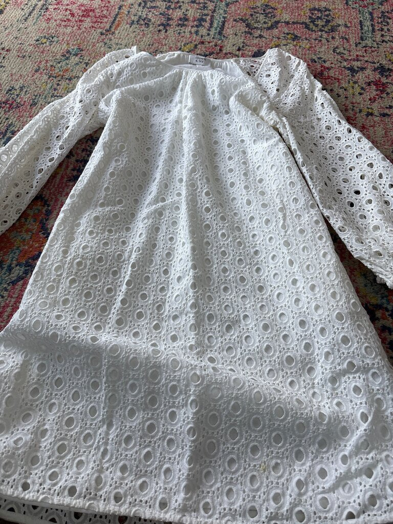 Crown & Ivy White Midi Dress