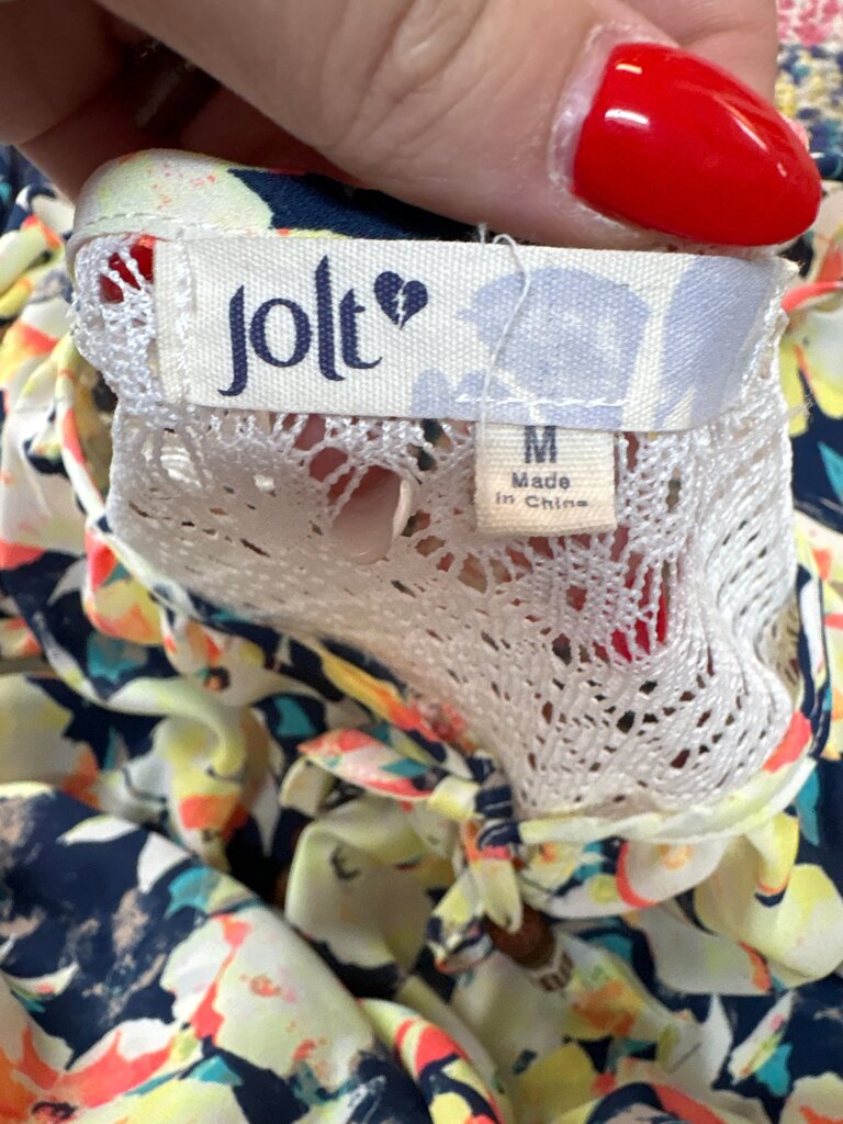 Floral Print Jolt Blouse