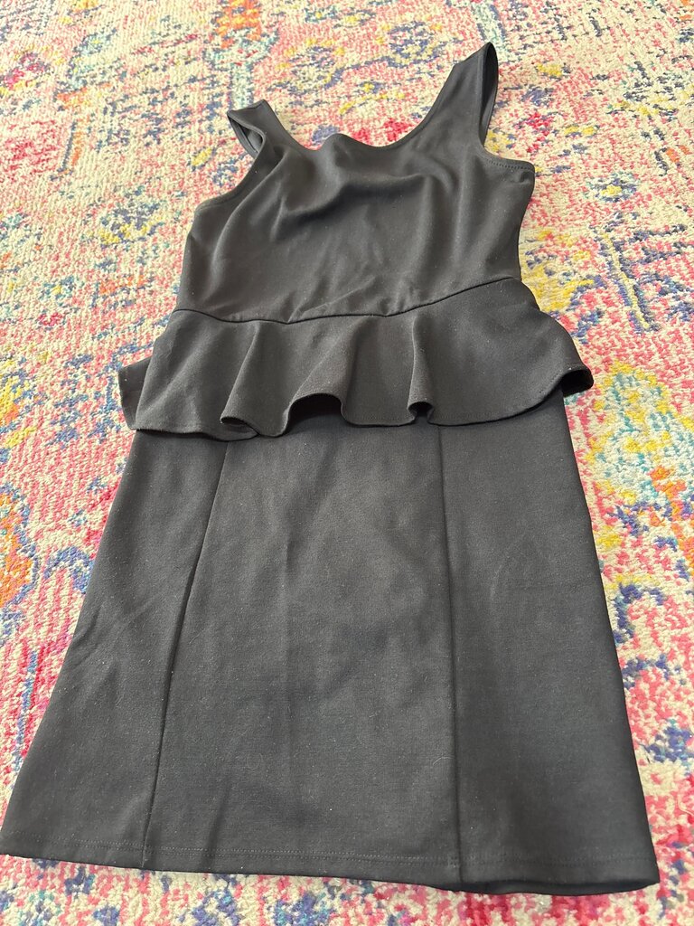 American Eagle Outfitters Black Peplum Dress