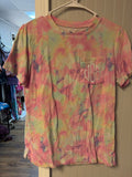 Colorful Tie-Dye Pocket T-Shirt