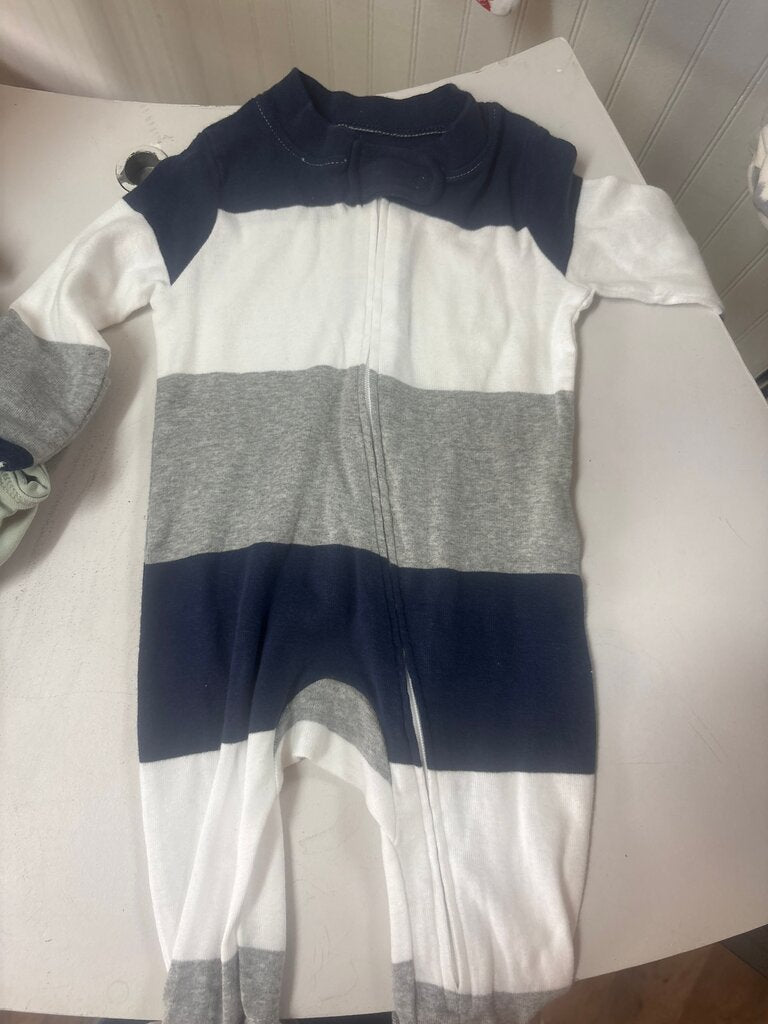 Striped Infant Romper