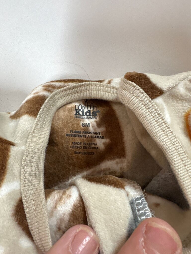 Kids Headquarters Football Print Pajamas