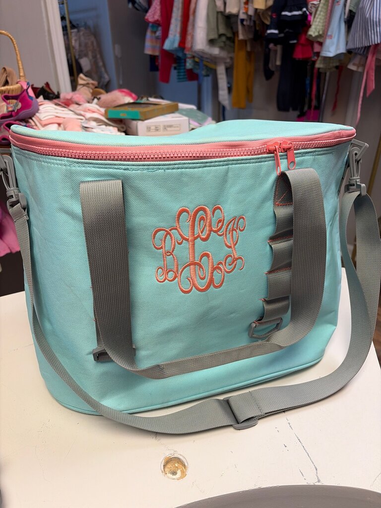 Monogrammed Insulated Tote Bag