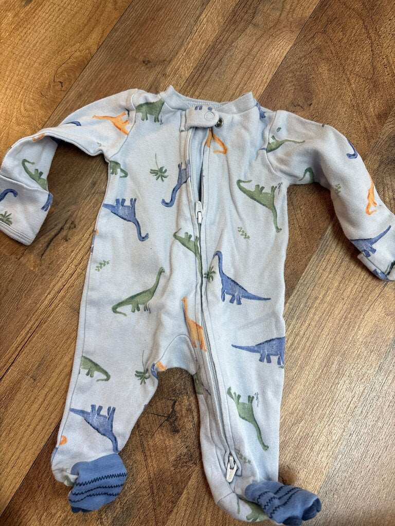 Carter's Dinosaur Footed Pajamas