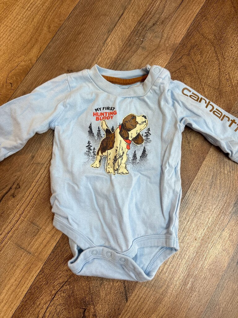 Carhartt My First Hunting Buddy Baby Onesie