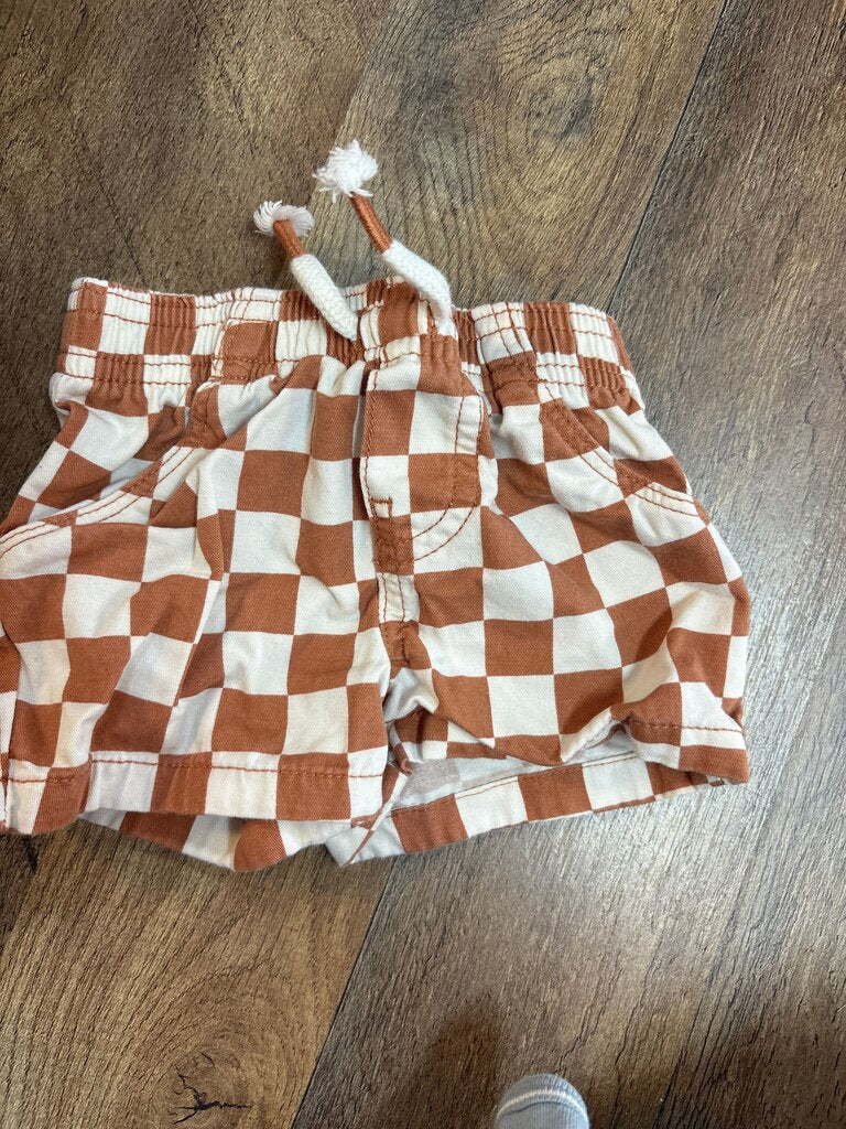 Garanimals Checkered Infant Shorts
