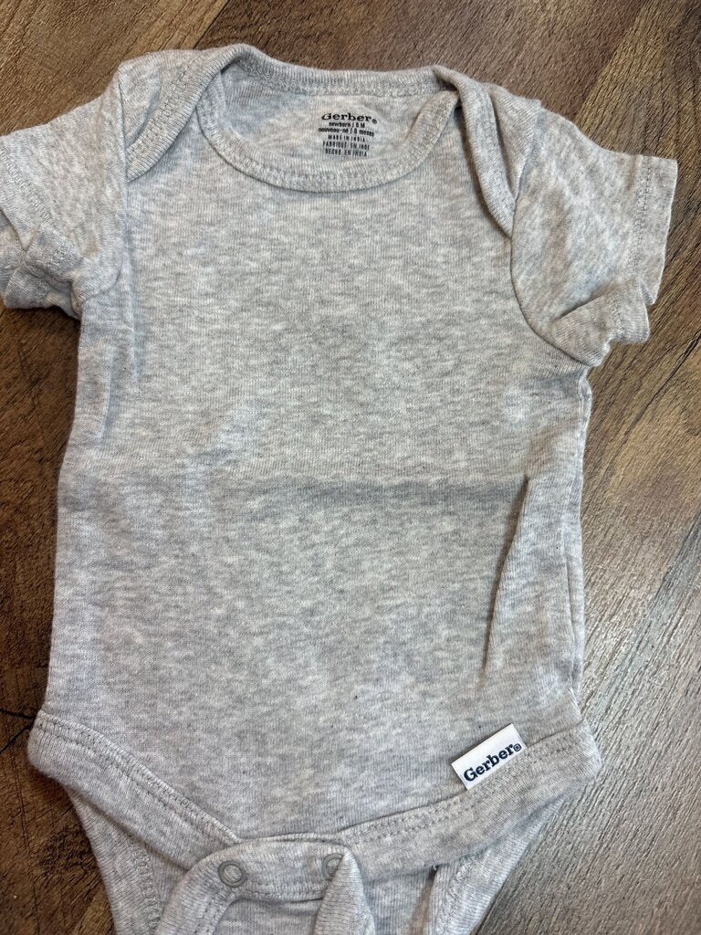 Gerber Short Sleeve Baby Bodysuit