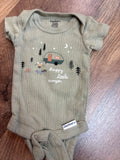Gerber Premature Infant Onesie Happy Little Camper
