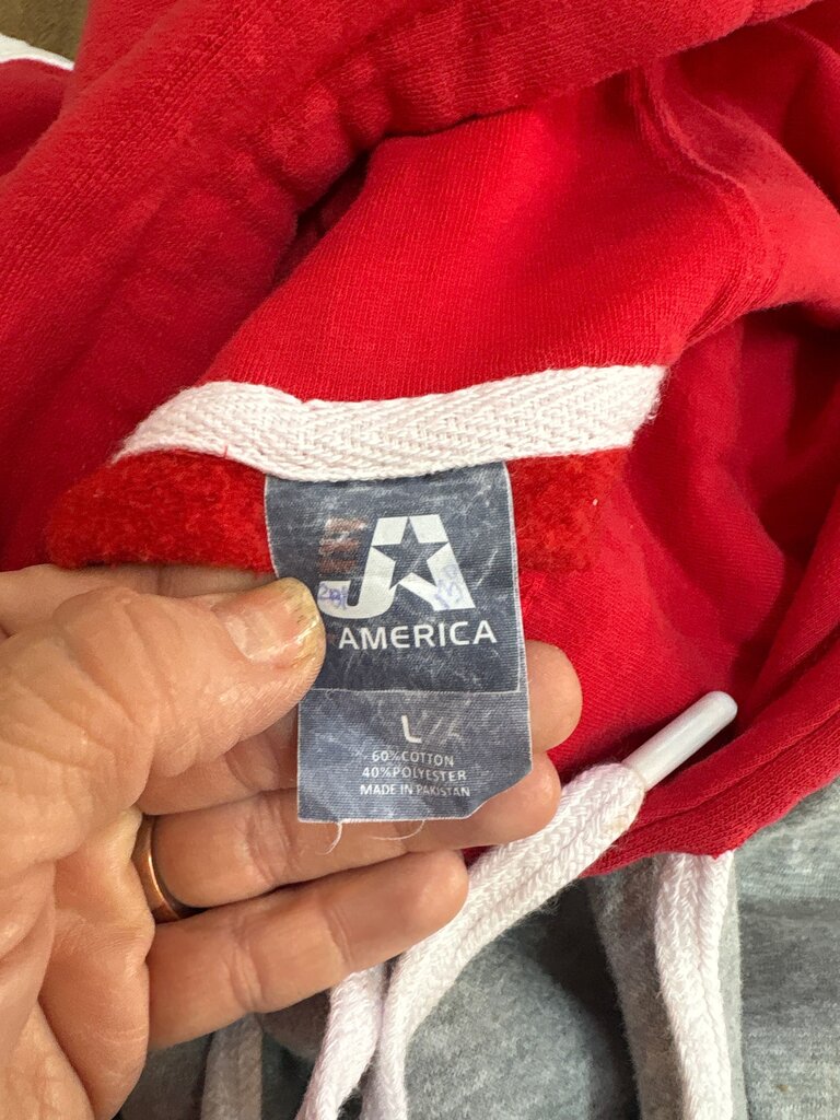 JA America Color Block Hoodie
