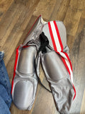 Red and Silver Protective Pants