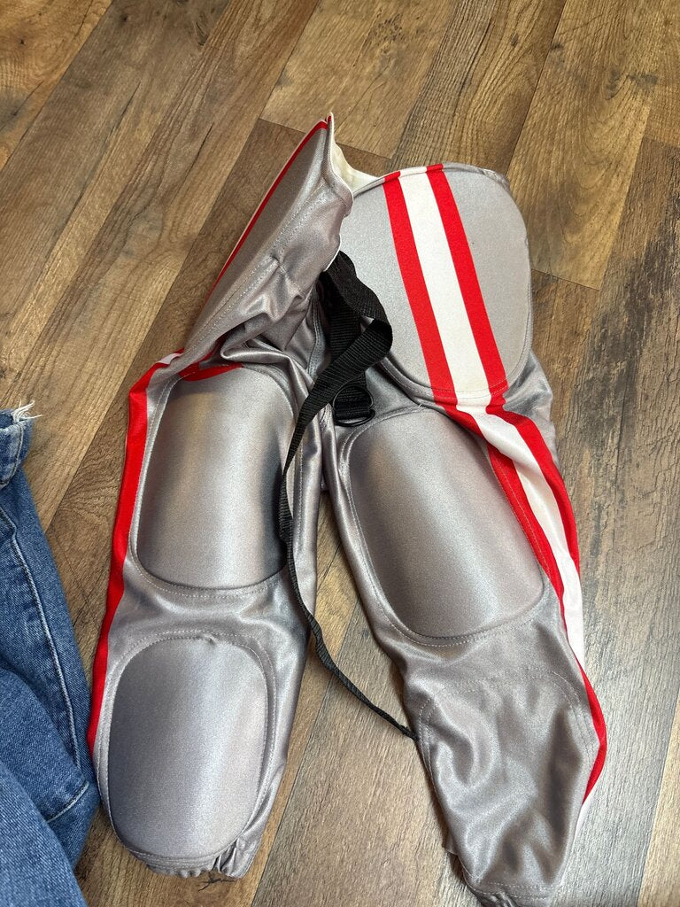 Red and Silver Protective Pants
