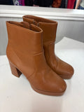 Women’s Brown Heeled Ankle Boots