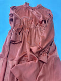Elegant Rust Dress