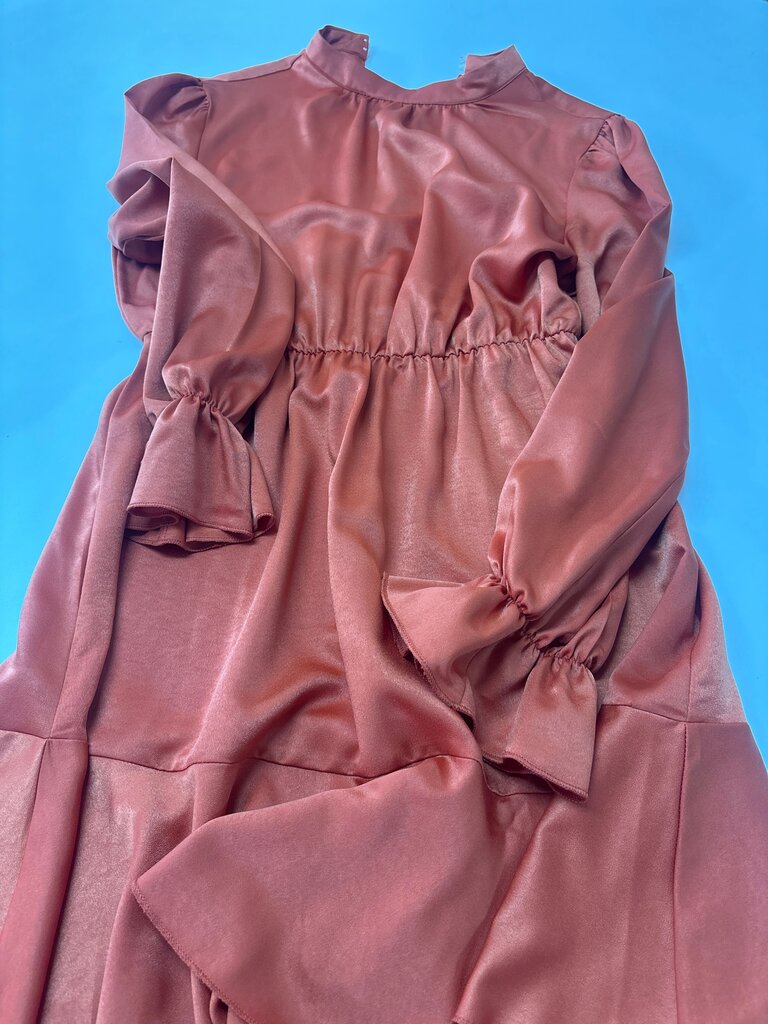 Elegant Rust Dress