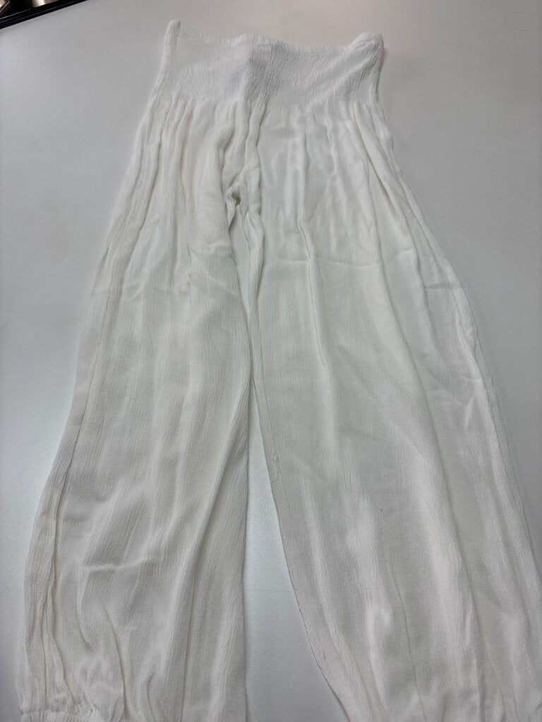 Wayan White Palazzo Pants