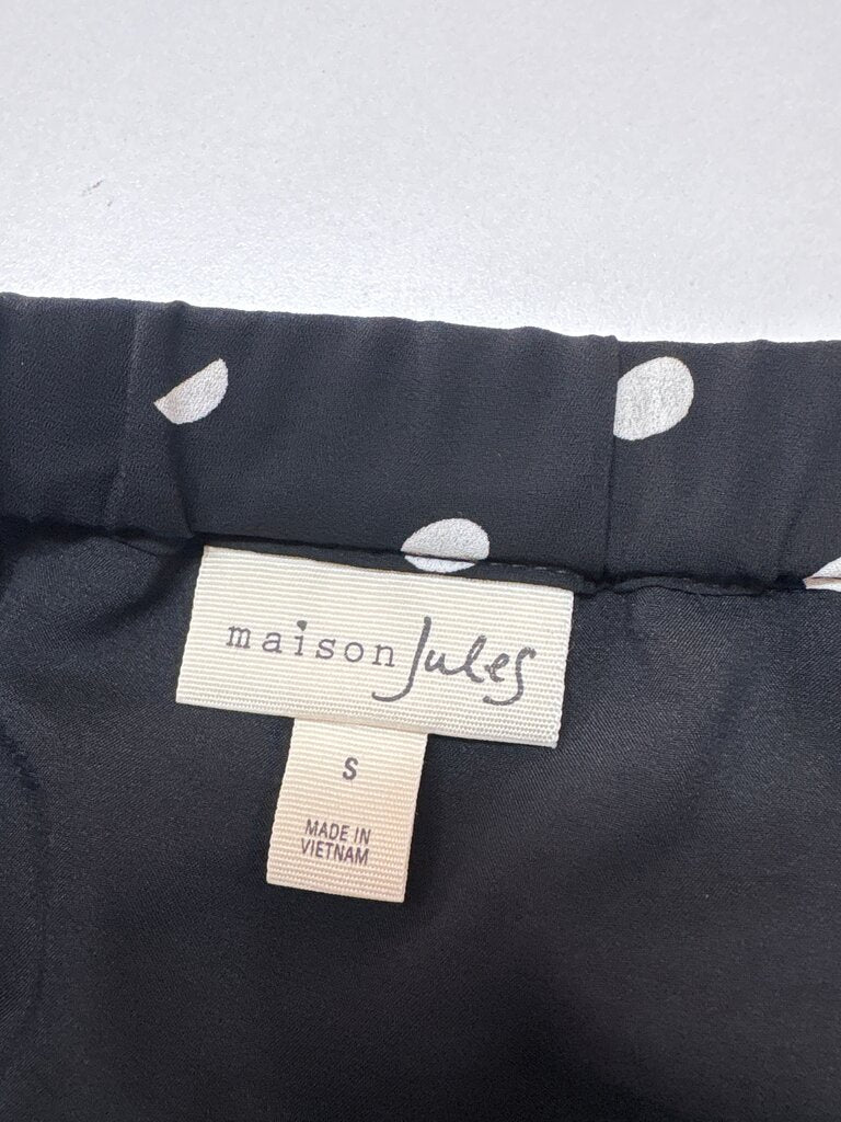Maison Jules Women's Polka Dot Skirt