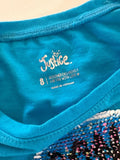 Justice Sequin T-Shirt with Donut Design