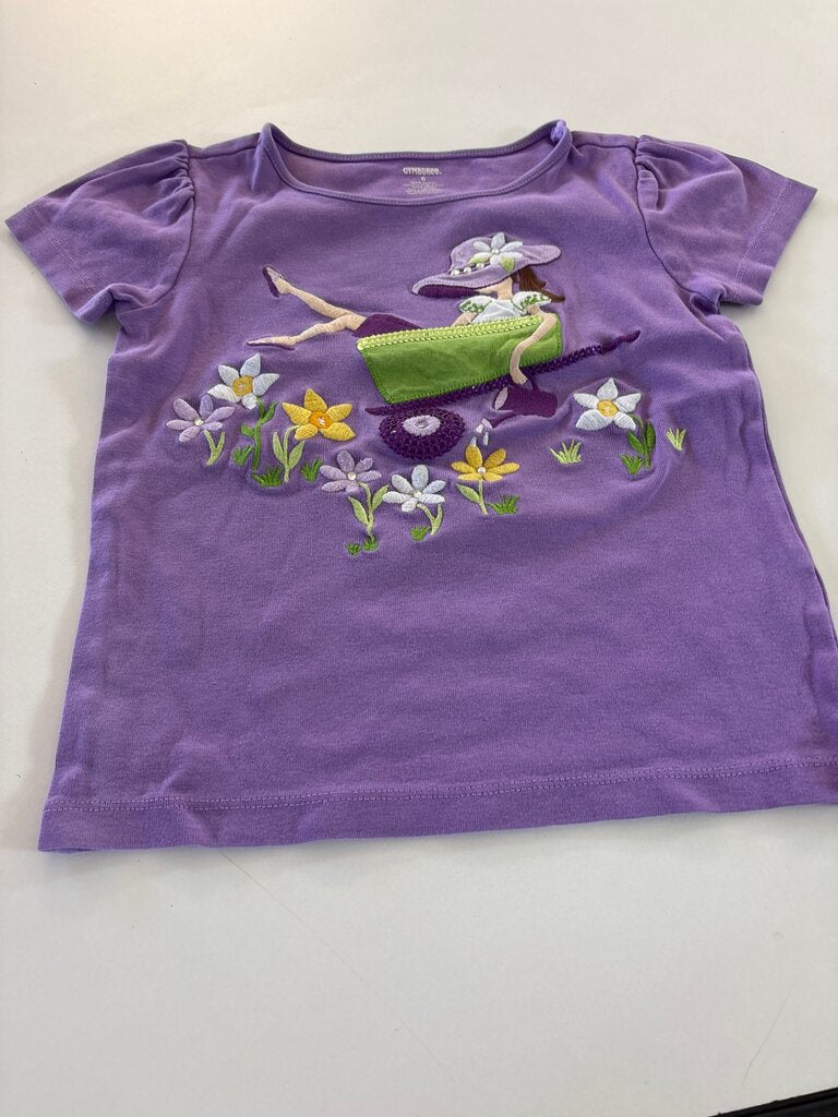 Gymboree Purple Flower Garden T-Shirt