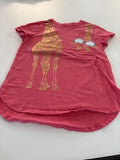 Wonder Nation Girls' Giraffe Graphic Tee