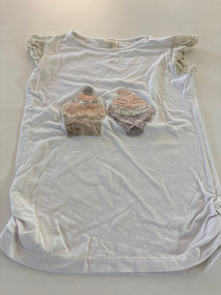 Persnickety Girls White Cupcake T-Shirt