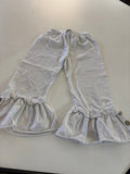Honeydew White Ruffle Pants
