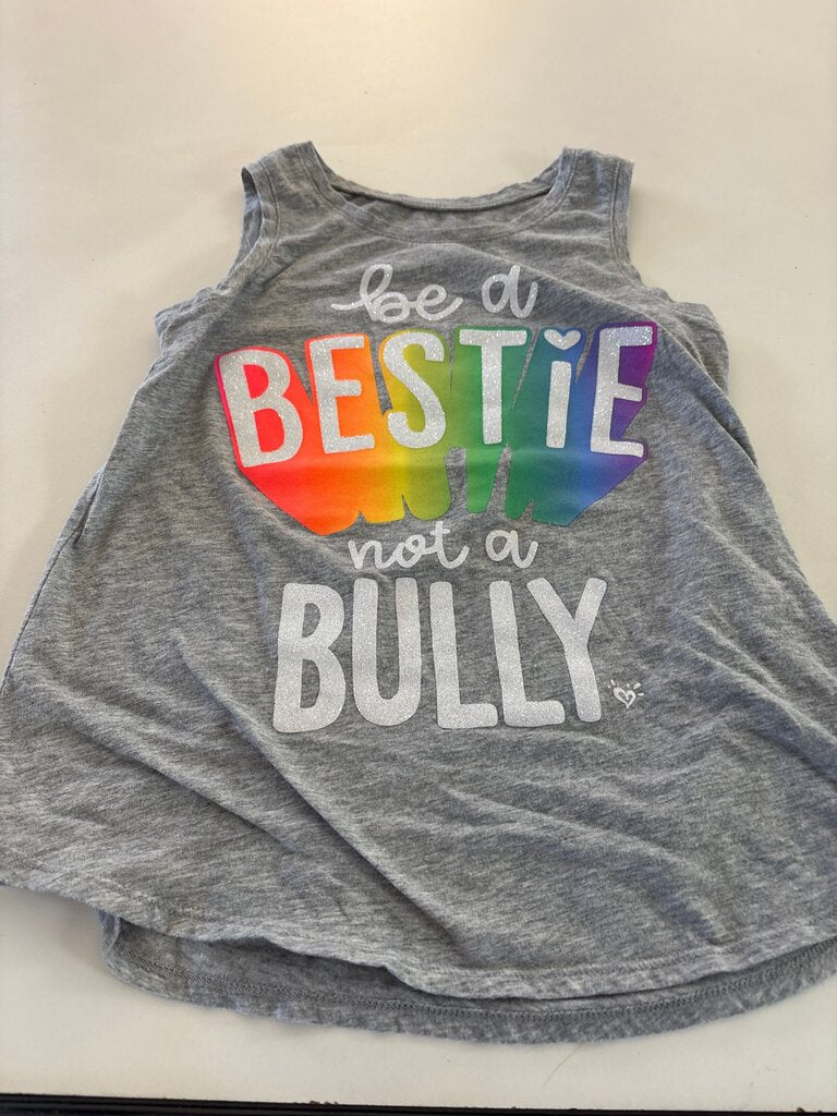 Justice Girls' Tank Top - Be a Bestie Not a Bully