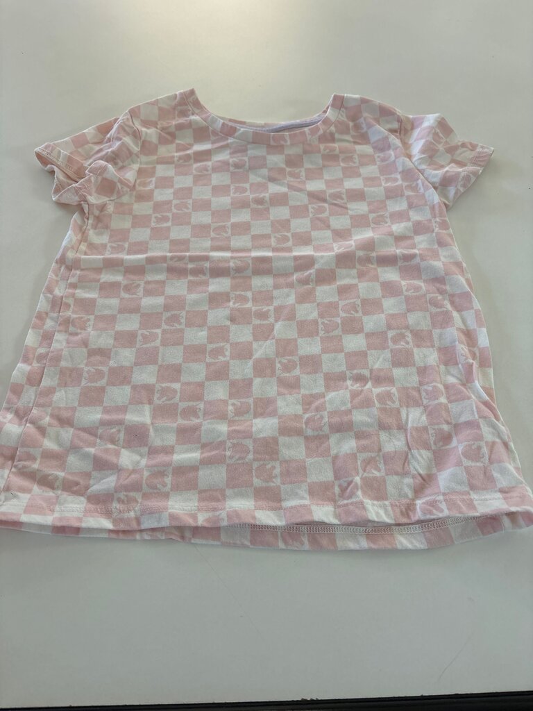 365KIDS Pink Checkered Short Sleeve Shirt