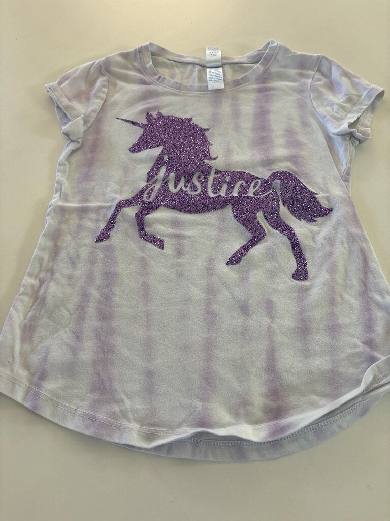 Justice Unicorn Glitter T-Shirt