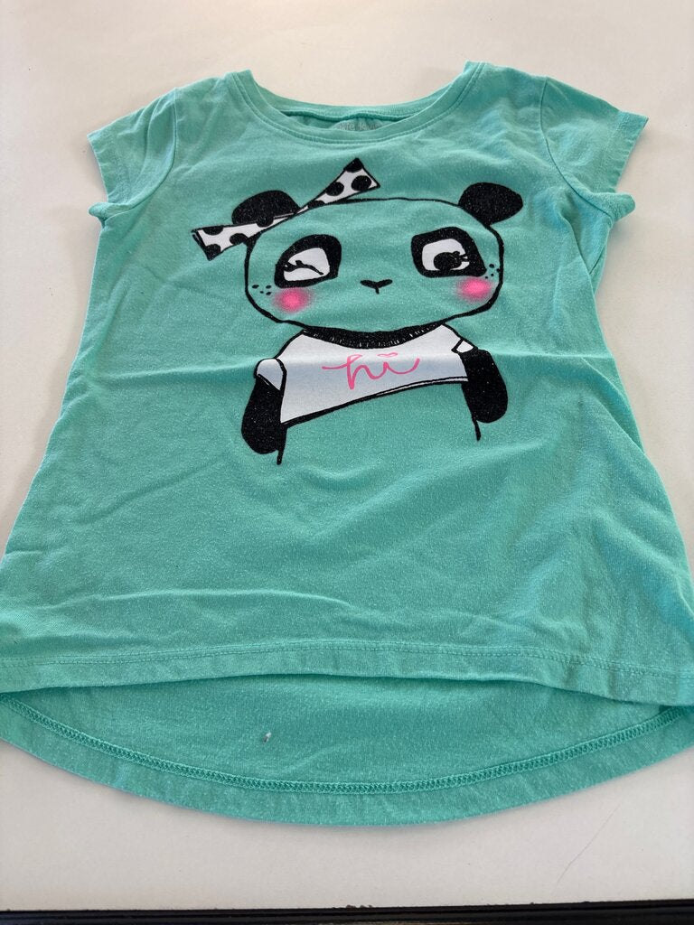 Okie Dokie Girls' Panda Graphic Tee