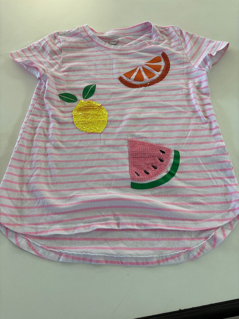 Wonder Nation Girls' Fruit Graphic Tee