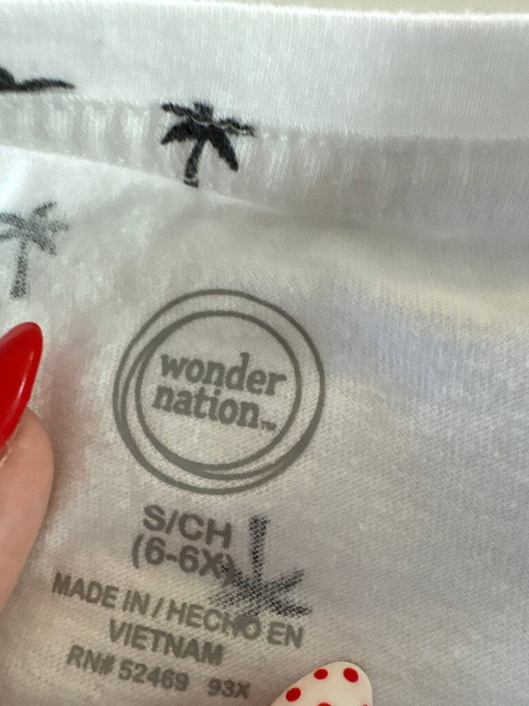 Wonder Nation Palm Tree Graphic Tee