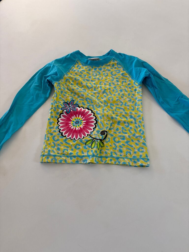Hanna Andersson Girls Long Sleeve swimming Top