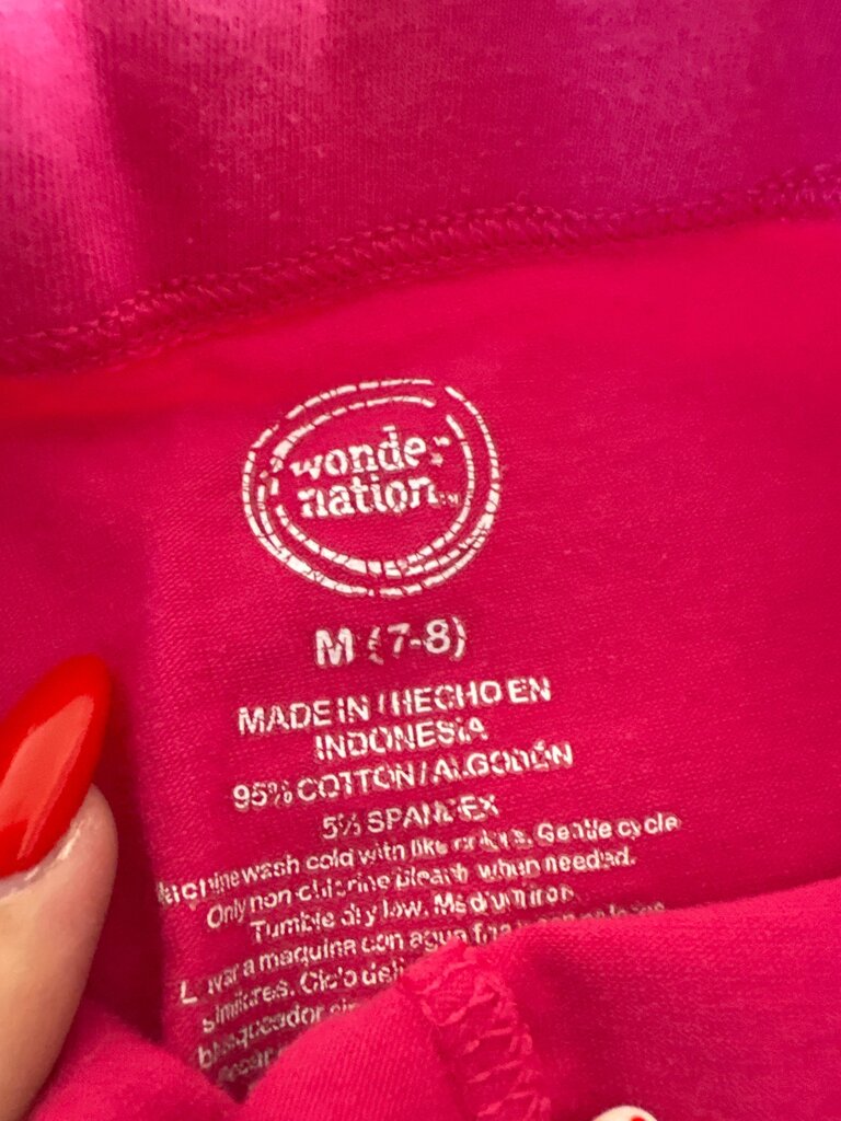 Wondation Girls' Pink Shorts