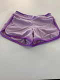 Justice Girls' Purple Athletic Shorts