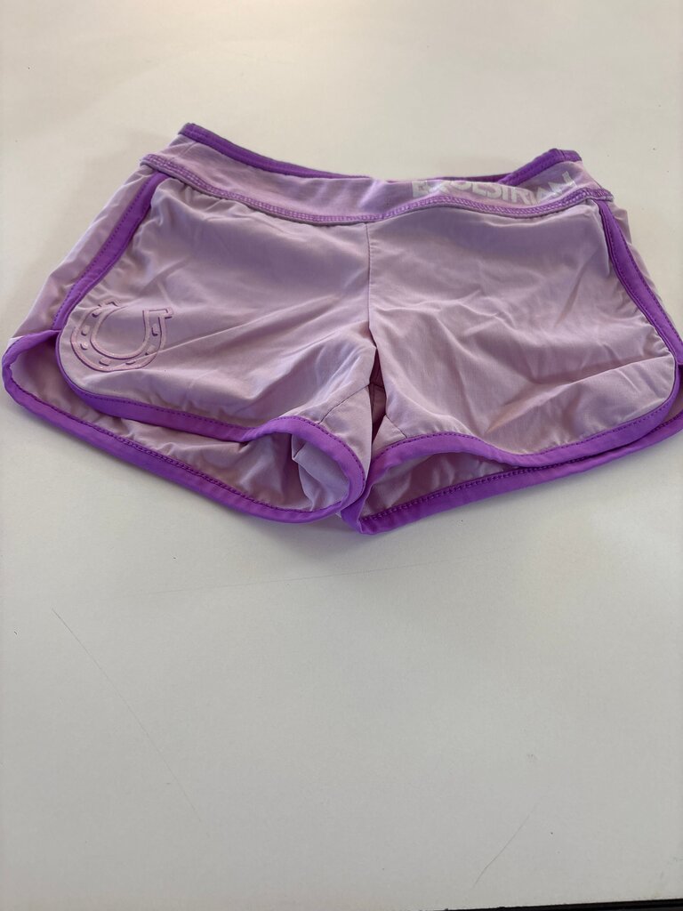 Justice Girls' Purple Athletic Shorts