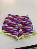 Danskin Now Girls' Multicolor Striped Shorts