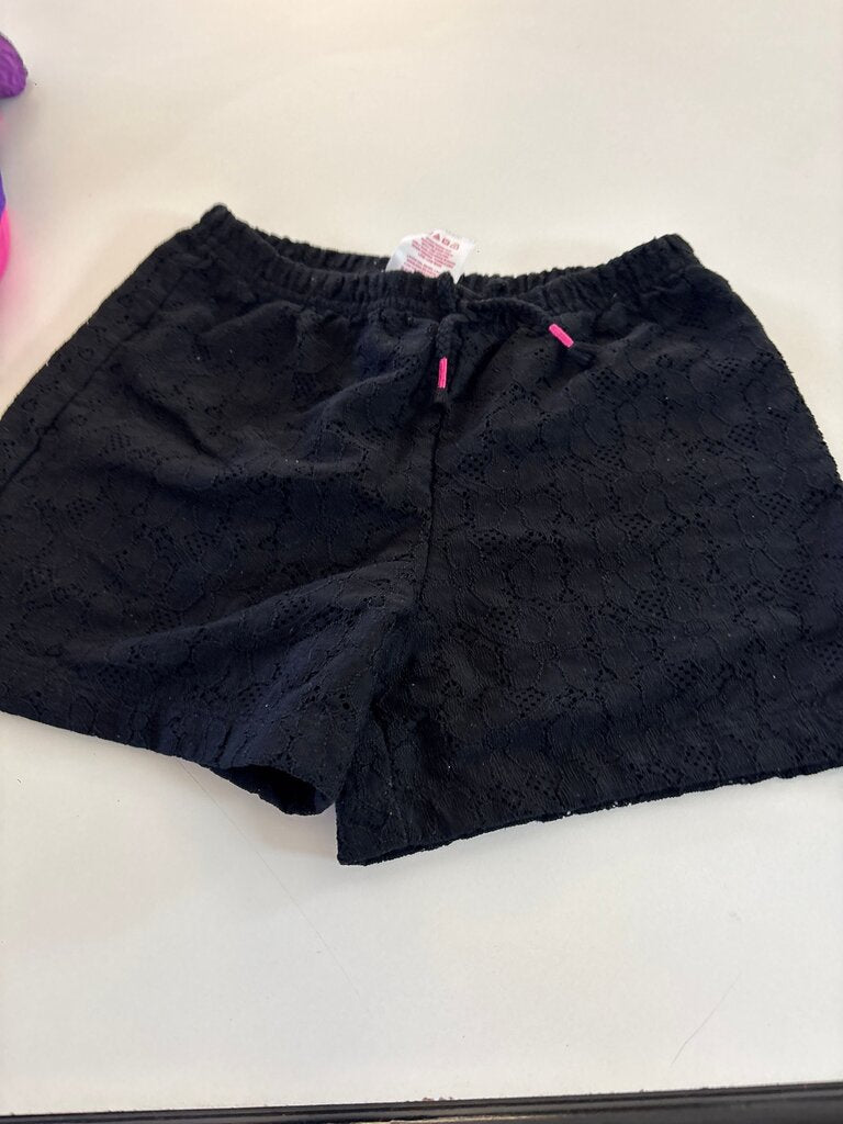 Black Lace Shorts