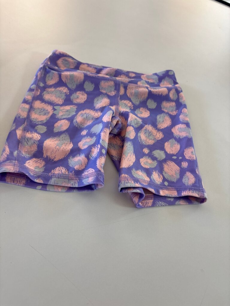 Purple and Pink Patterned Shorts