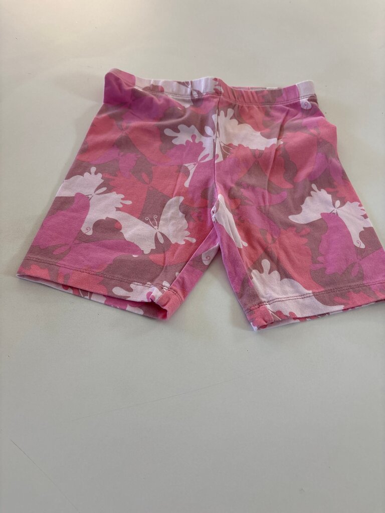 Wonder Nation Girls' Pink Butterfly Pattern Shorts