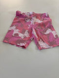Wonder Nation Girls' Pink Butterfly Pattern Shorts