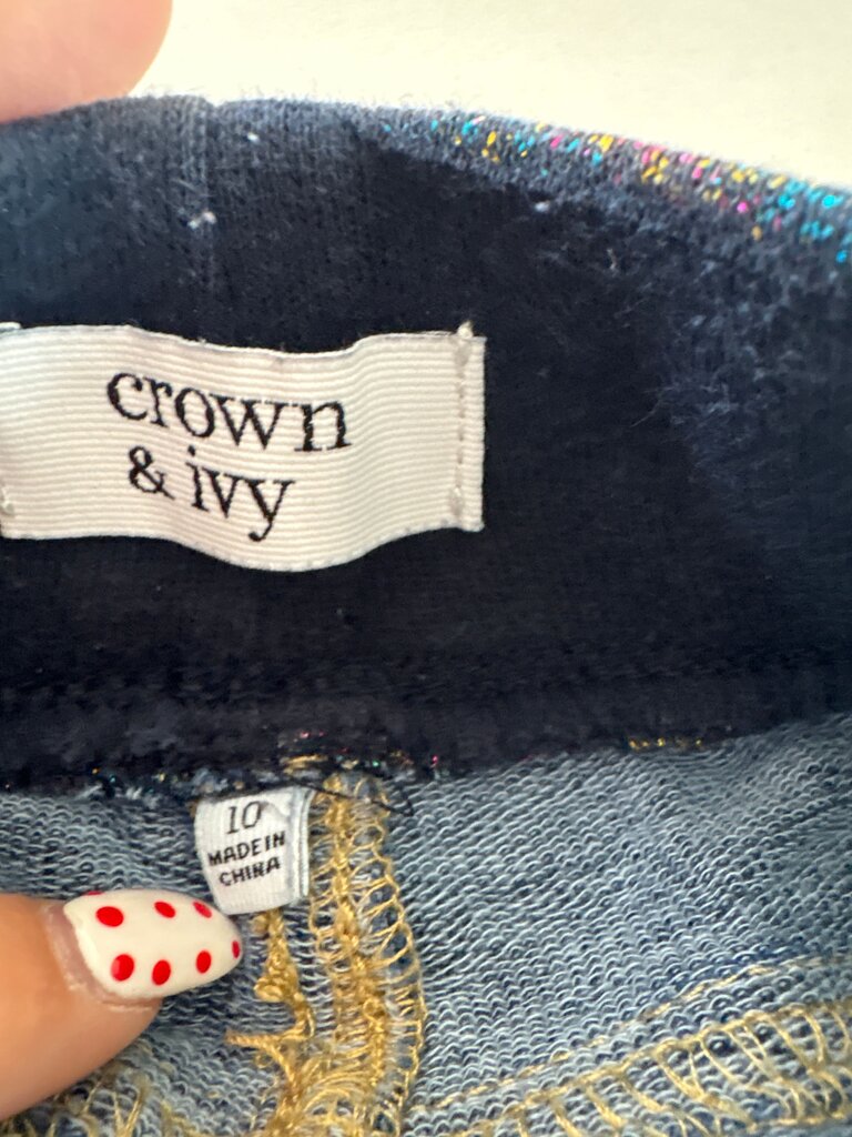 Crown & Ivy Girls' Denim Shorts