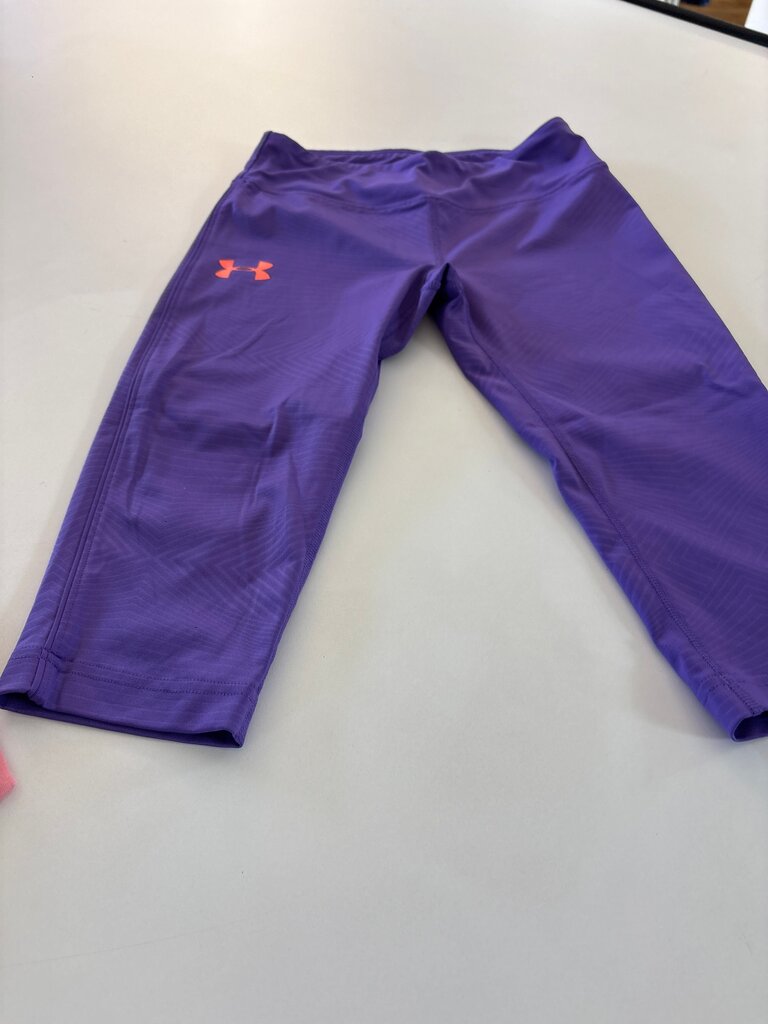 Under Armour Purple Fitted HeatGear Leggings