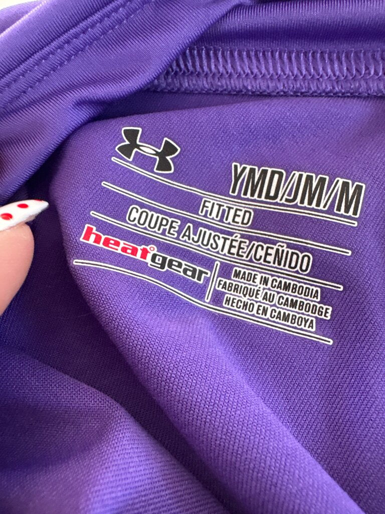Under Armour Purple Fitted HeatGear Leggings
