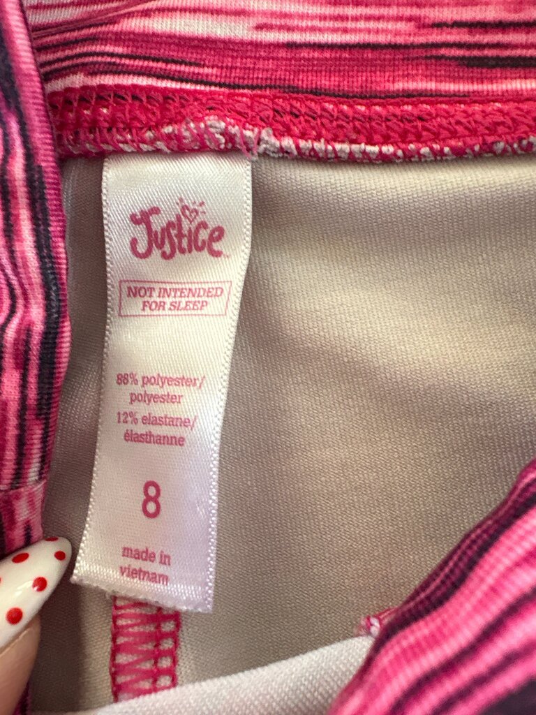 Girls' Pink Justice Leggings