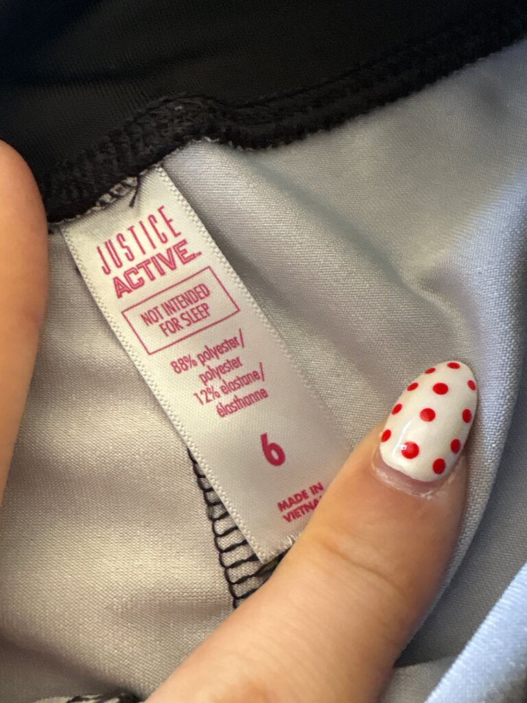 Justice Active Graphic Leggings