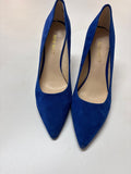Nine West Blue Suede Heels