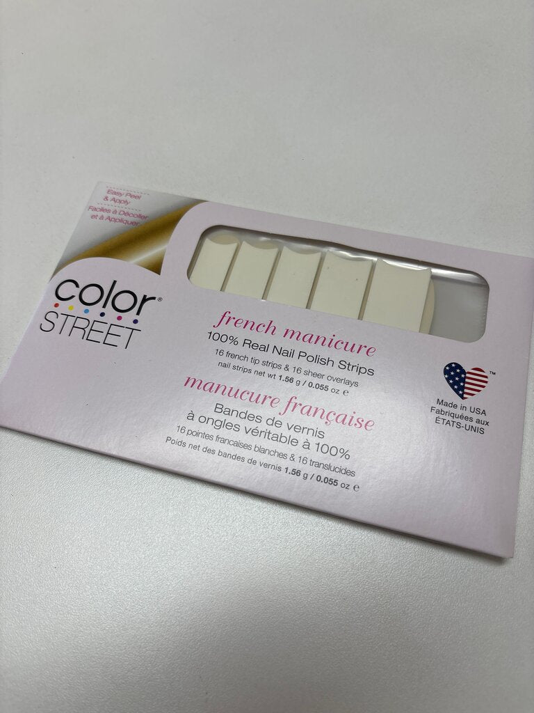 Color Street French Manicure Nail Polish Strips