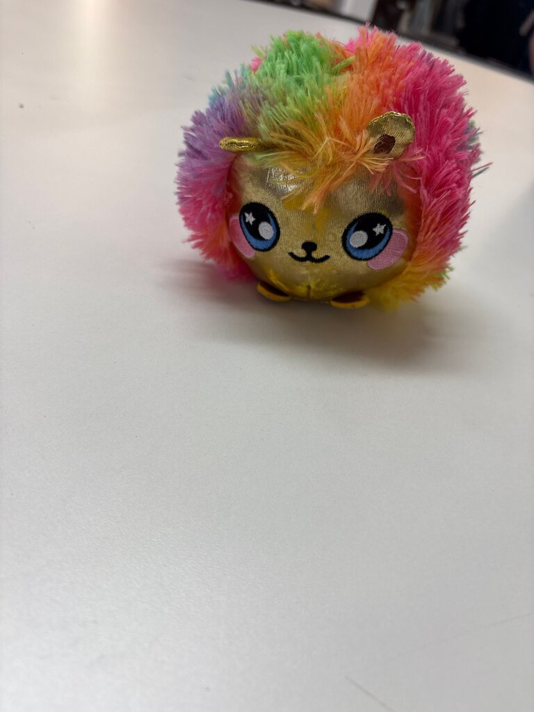 Colorful Plush Toy Hedgehog