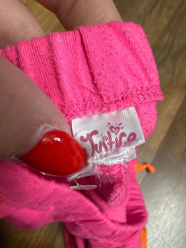 Justice Pink Heart Shorts